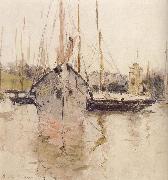 Berthe Morisot The Boat oil on canvas